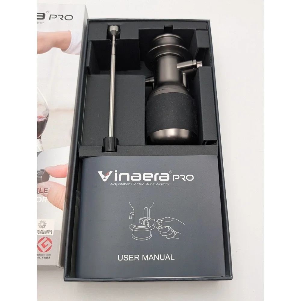Vinaera PRO MV7 Adjustable Electric Wine‎ Aerator -